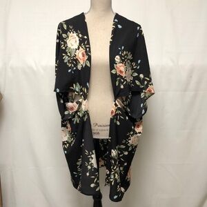 Amaryllis mid length kimono